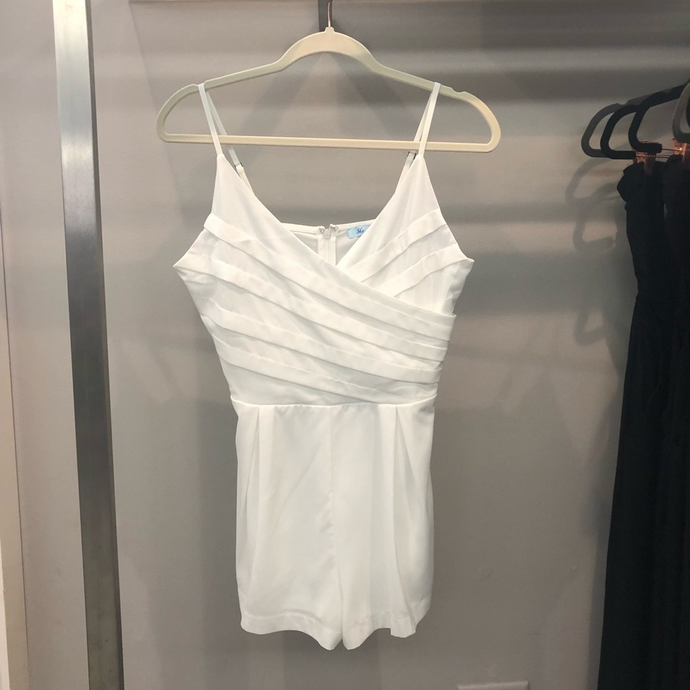 White Romper